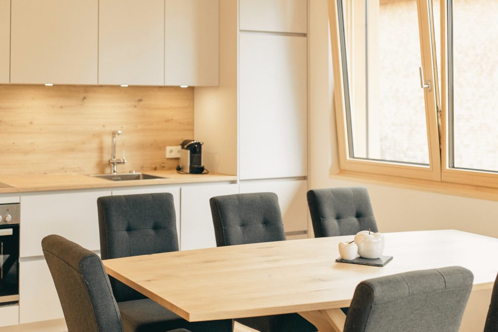 am Greben Apartments, Apartment vier, Ferienwohnung, Küche